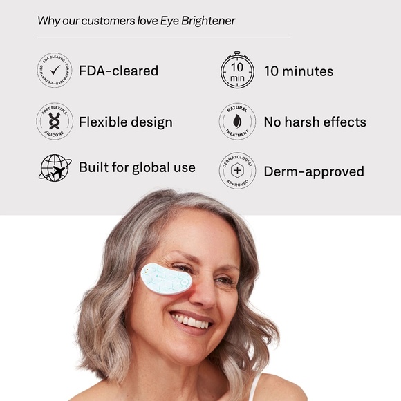 Omnilux Mini Eye Brightner Ant-Aging LED Device - Picture 4 of 8